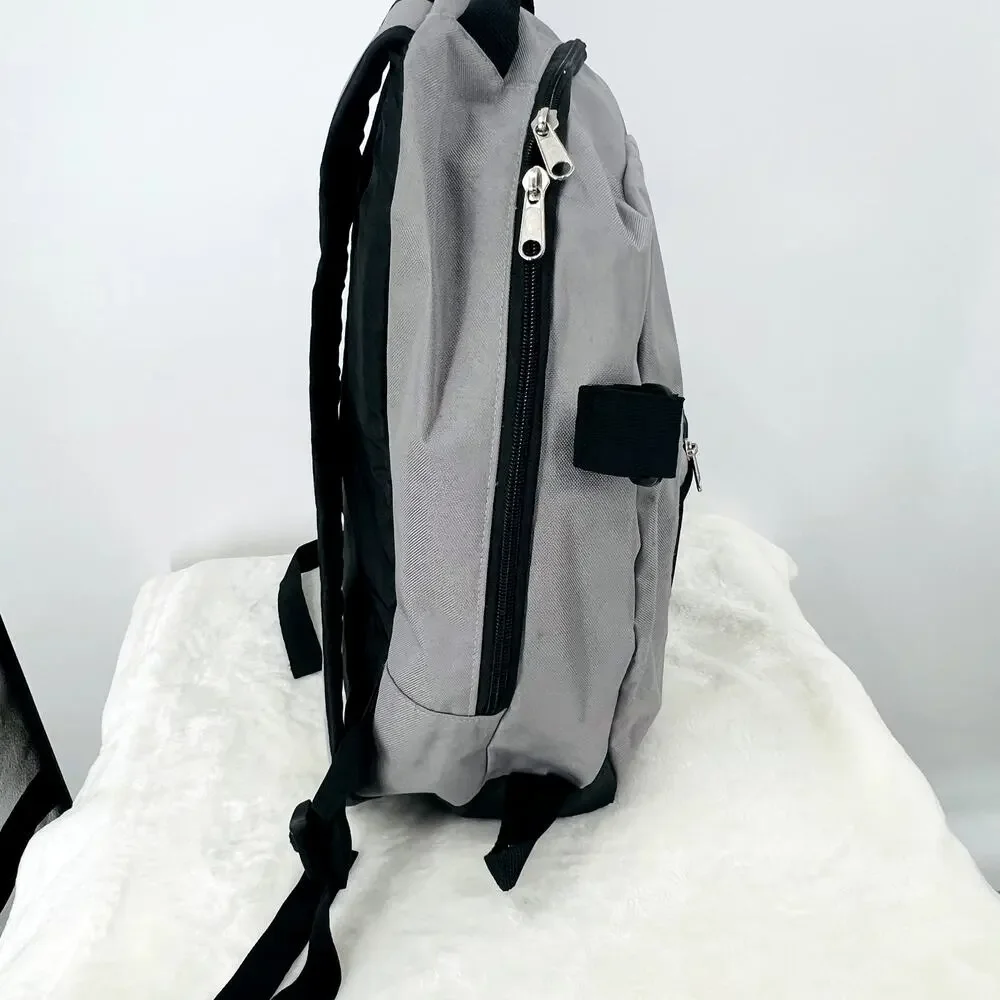 STX Sidewinder Lacrosse Backpack  Gray Black Blue Logo 18'' Tall School Work Gym